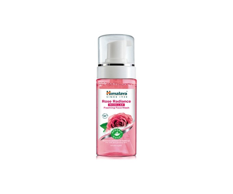 Espuma limpiadora facial micelar (rosa) 150 ml Himalaya Herbals