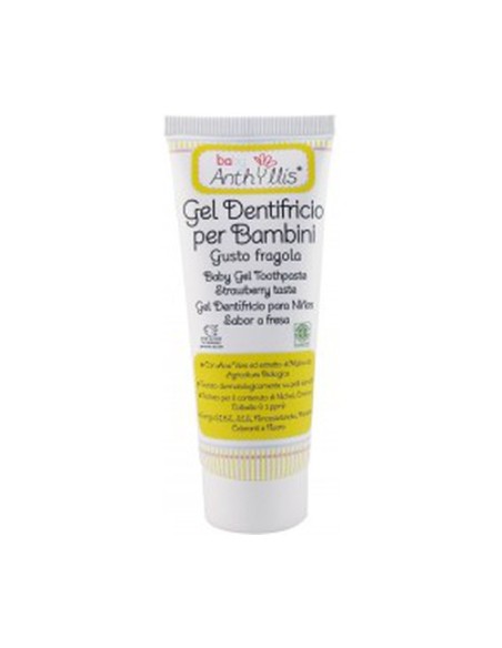 Dentífrico para Niños (Aloe vera y Malva) 75 ml de crema Anthyllis