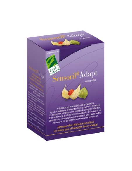 Sensoril Adapt con Ashwagandha 60 cápsulas 100% Natural