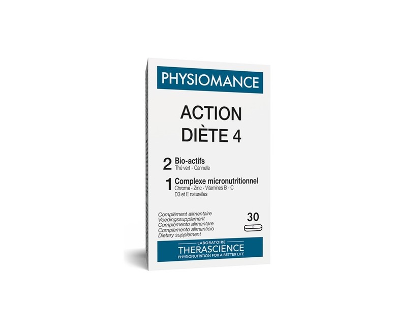 Acción Dieta 4 30 comprimidos Therascience