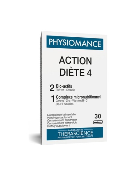 Acción Dieta 4 30 comprimidos Therascience