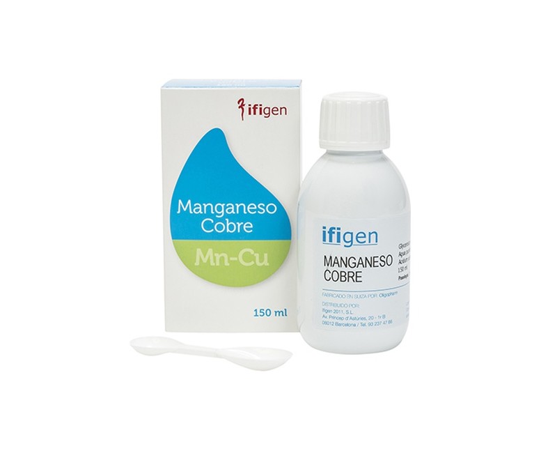 Manganeso y Cobre (Mn-Cu) Oligoelementos 150 ml Ifigen