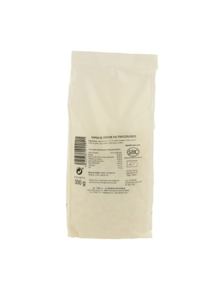 Copos de Coco Bio 300 g El Granero Integral