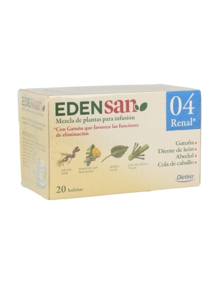 Edensan 04 Renal 20 bolsitas infusoras Dietisa