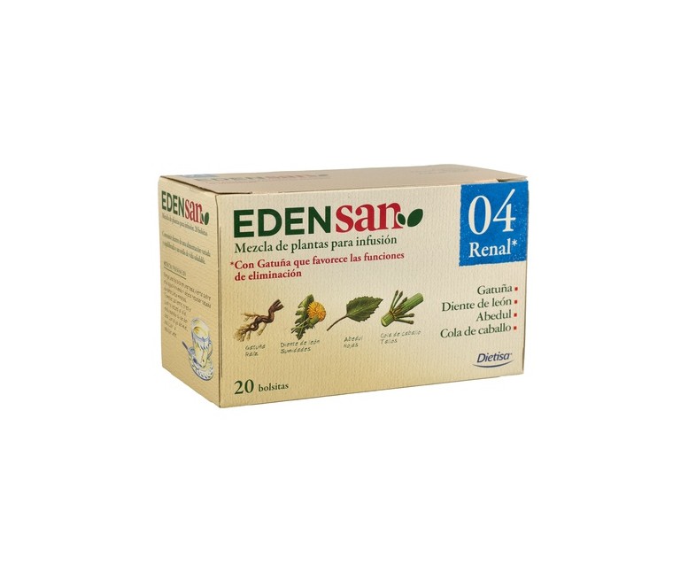 Edensan 04 Renal 20 bolsitas infusoras Dietisa