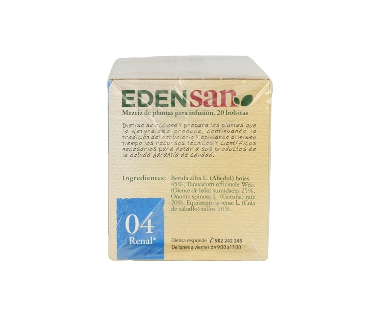Edensan 04 Renal 20 bolsitas infusoras Dietisa