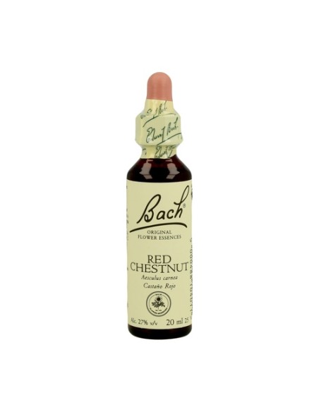 Flores de Bach Red Chestnut 20 ml de elixir floral Bach Original