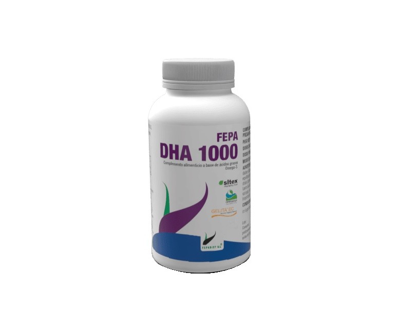 Fepa DHA 1000 vista y actividad cerebral 60 perlas Fepa