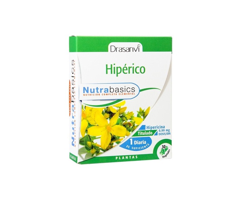 Nutrabasics Hipérico 30 comprimidos Drasanvi