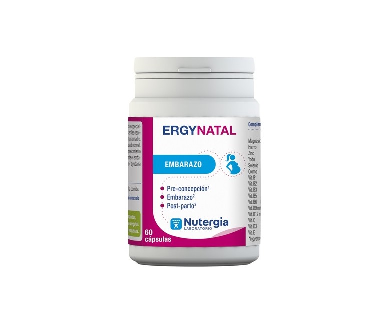 Ergynatal 60 cápsulas vegetales Nutergia