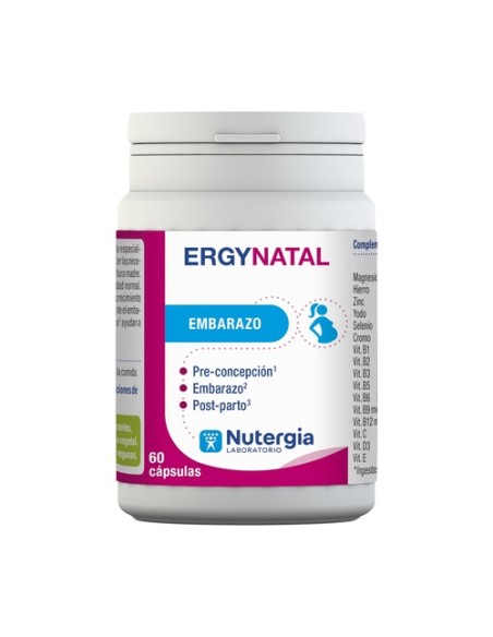 Ergynatal 60 cápsulas vegetales Nutergia