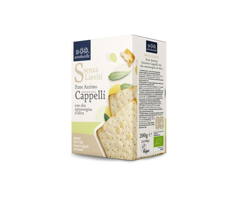 Pan sin levadura Senatore Cappelli Bio 200 g SOTTOLESTELLE