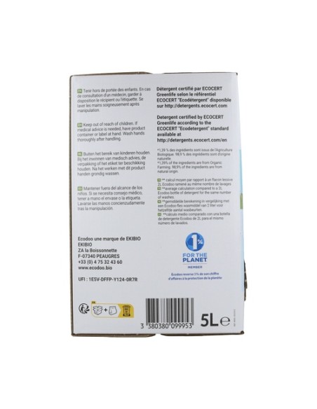 Detergente líquido marsella 5 L Ecodoo