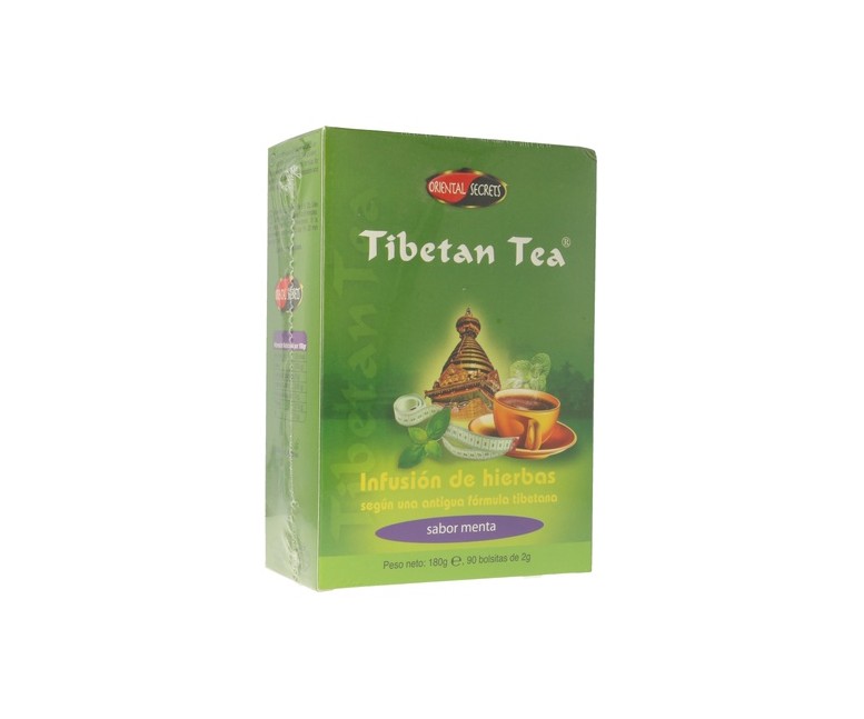 Infusión de hierbas 90 bolsitas infusoras (Menta) Tibetan Tea