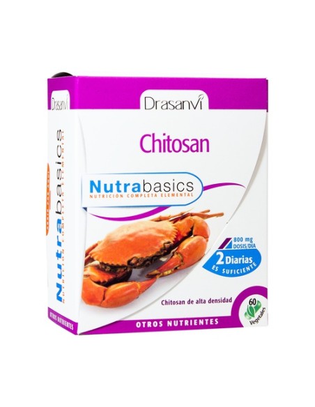Nutrabasics Chitosan 60 cápsulas Drasanvi