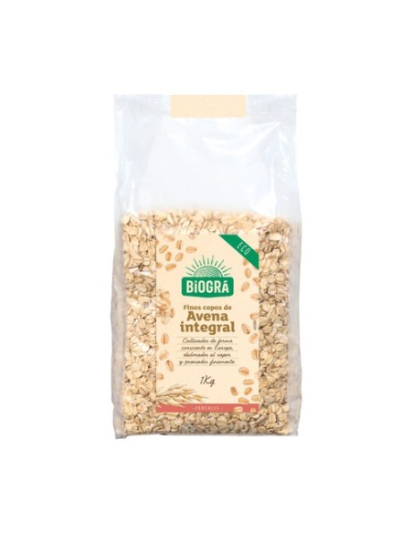 Copos de Avena Finos Bio 1 kg Biográ