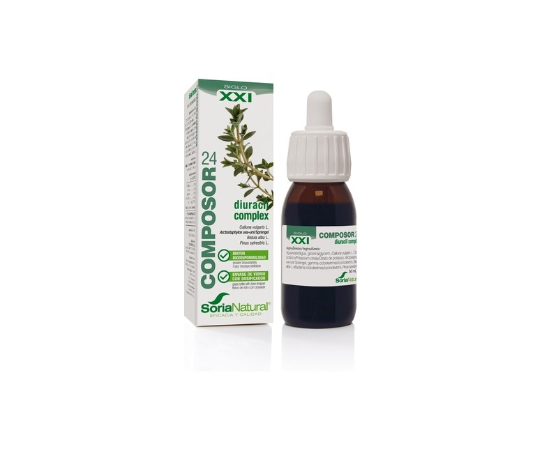 Composor 24 Diuracil complex Fórmula XXI 50 ml Soria Natural