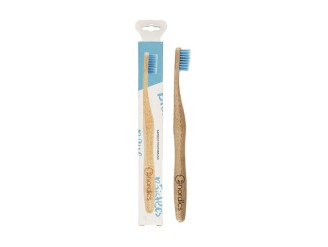 Cepillo Dental Bambú Adultos Azul