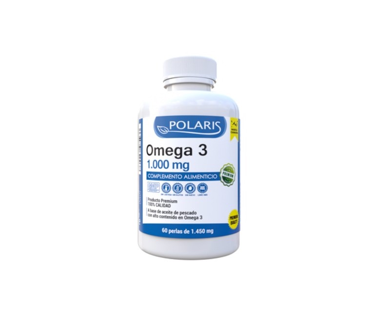 Omega 3 1000 mg 60 perlas de 1000mg Polaris