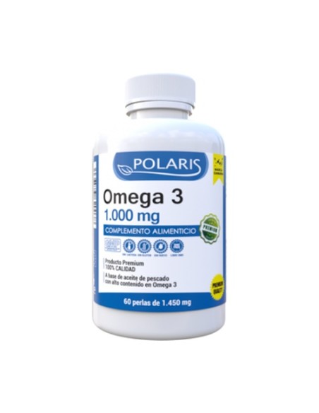 Omega 3 1000 mg 60 perlas de 1000mg Polaris