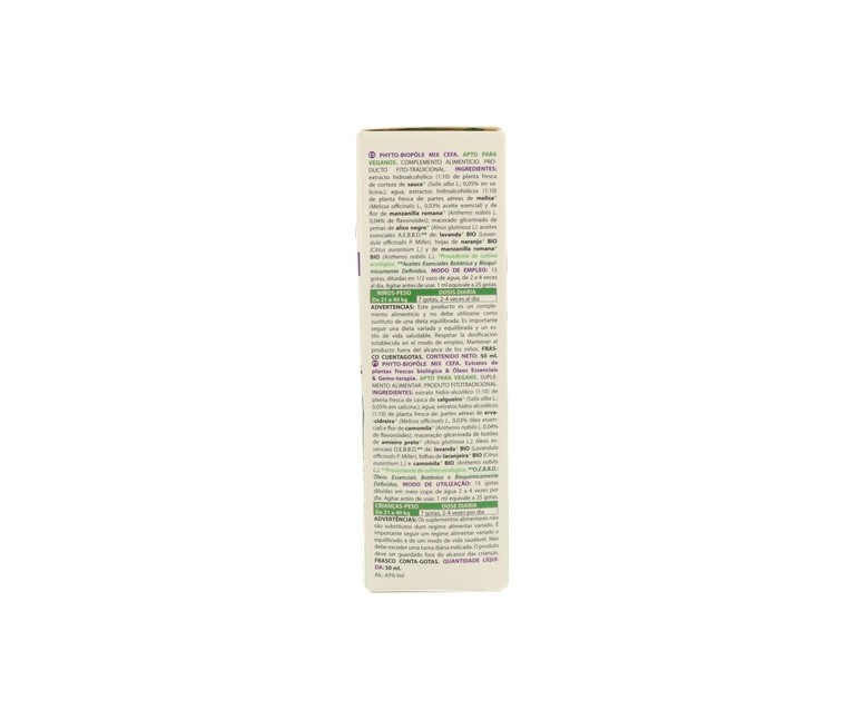 Phytobiopole Mix Cefa 13 (Dolor de Cabeza) 50 ml Intersa