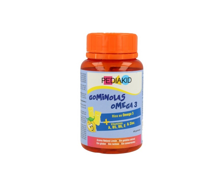 Pediakid gominolas omega 3 (sabor limón) 60 gominolas (Limón) Pediakid