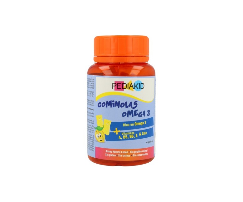 Pediakid gominolas omega 3 (sabor limón) 60 gominolas (Limón) Pediakid