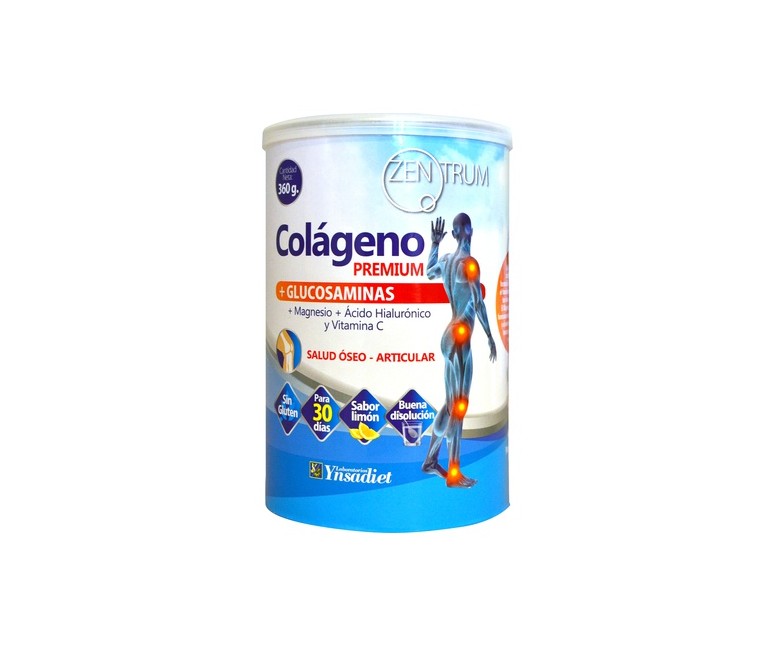 Colágeno Premium Hidrolizado 360 g de polvo Zentrum
