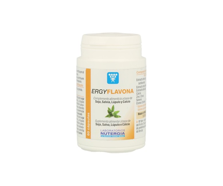 Ergyflavona menopausia 60 cápsulas Nutergia