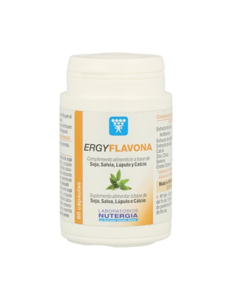 Ergyflavona menopausia 60 cápsulas Nutergia