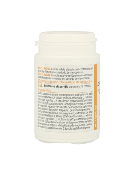 Ergyflavona menopausia 60 cápsulas Nutergia