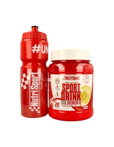 Sport Drink ISO Powder Limón 1020 g de polvo Nutrisport