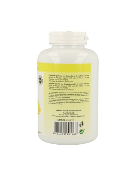 Onagrapol 400 cápsulas de 500mg Plantapol