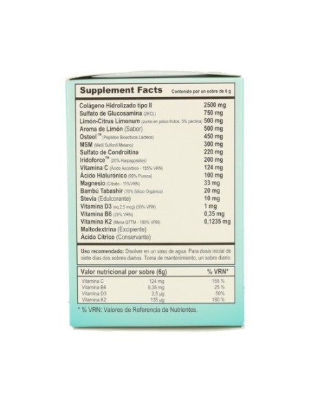 Glucoblend Extra con Osteol 30 sobres Vbyotics
