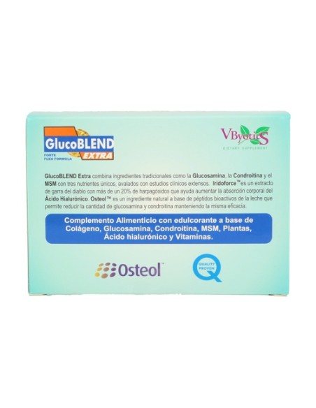 Glucoblend Extra con Osteol 30 sobres Vbyotics