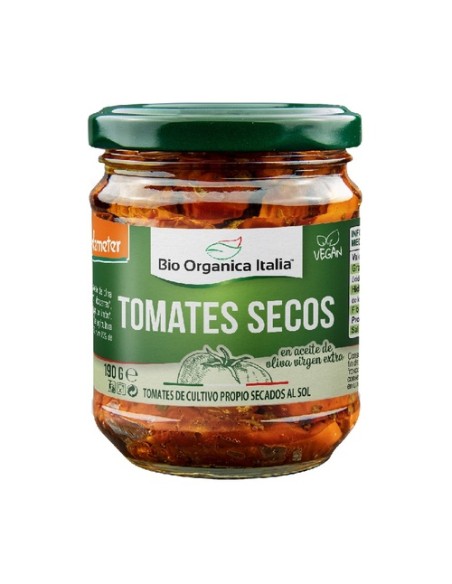 Tomates secos en aceite 190 g Bio Organica Italia