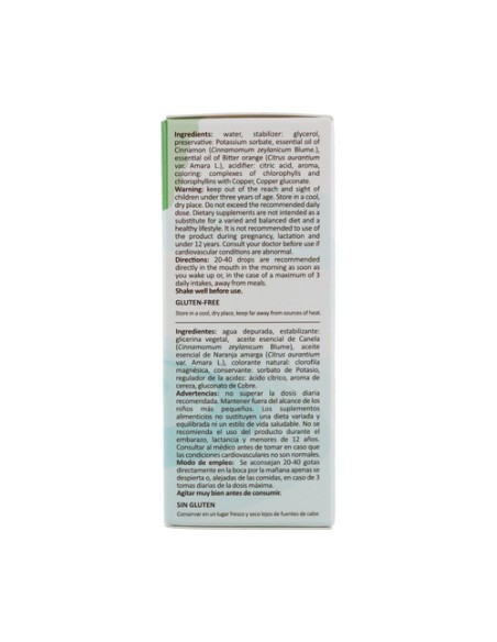 Oligoceleste Cu Au Ag (Cobre Oro Plata) 50 ml Erbenobili