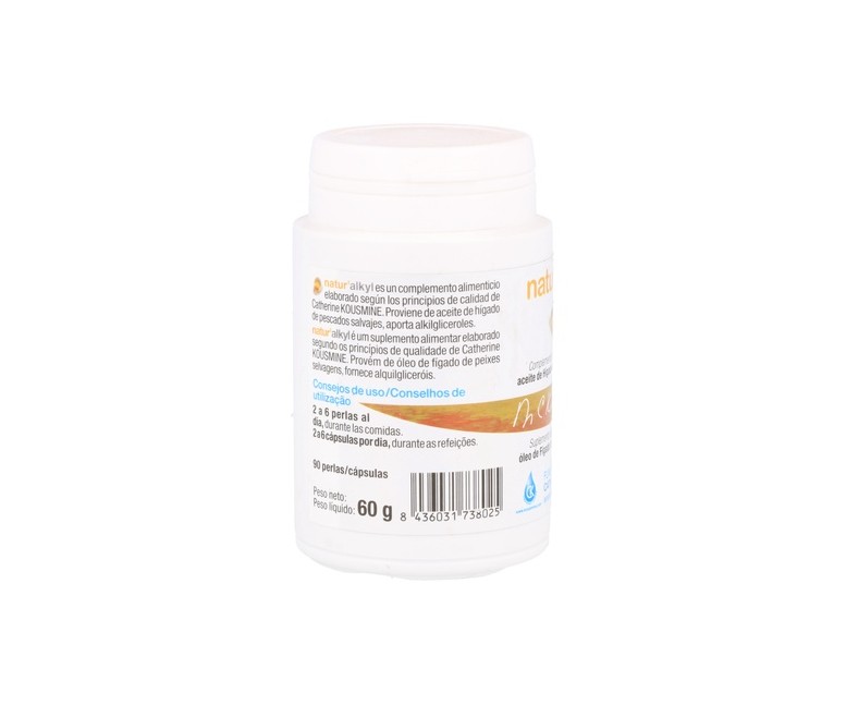 Natur alkyl inmunidad (Fundación Kousmin) 90 perlas Nutergia