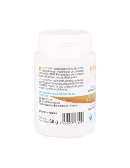 Natur alkyl inmunidad (Fundación Kousmin) 90 perlas Nutergia
