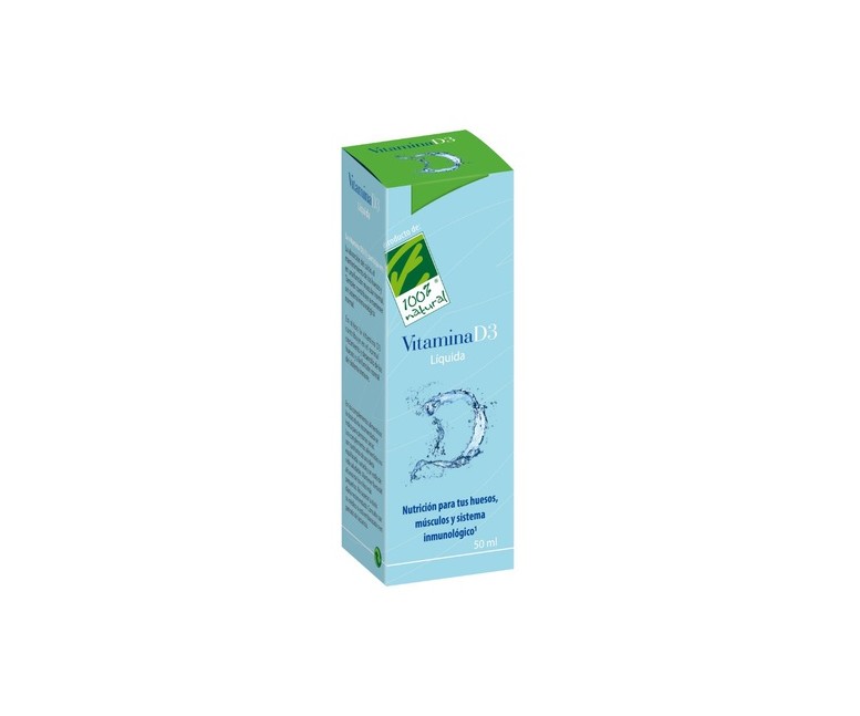 Vitamina D3 Líquida 50 ml 100% Natural