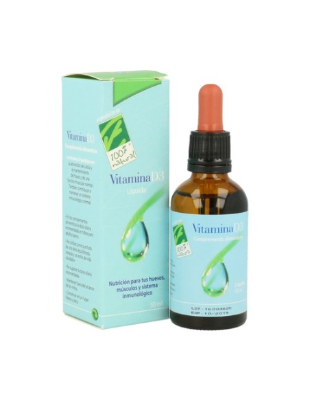 Vitamina D3 Líquida 50 ml 100% Natural