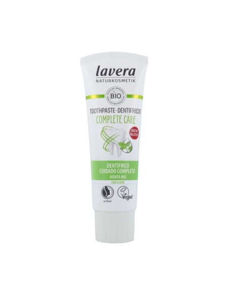 Dentífrico Menta con flúor 75 ml Lavera