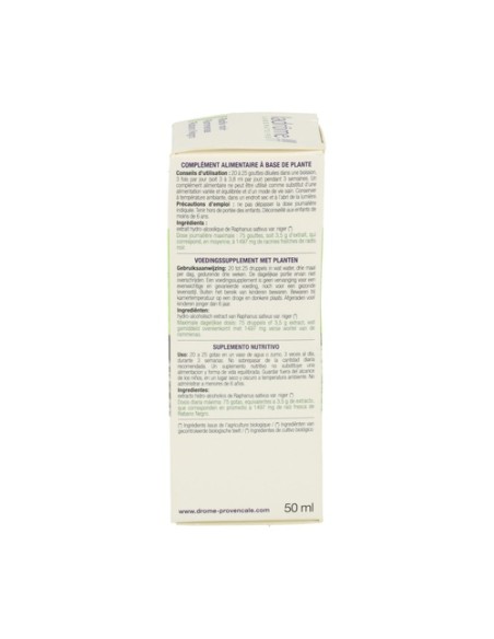 Extracto Rábano Negro Bio 50 ml Ladrome