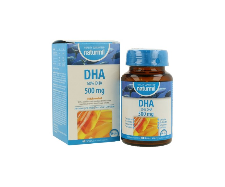 DHA 60 cápsulas de 500mg Naturmil
