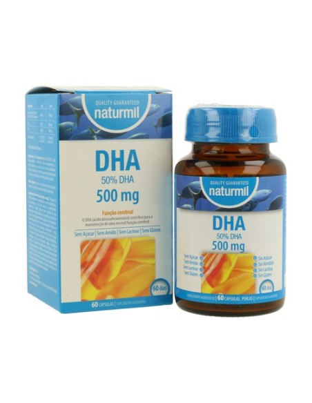 DHA 60 cápsulas de 500mg Naturmil