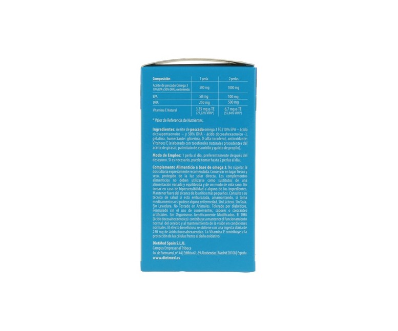 DHA 60 cápsulas de 500mg Naturmil