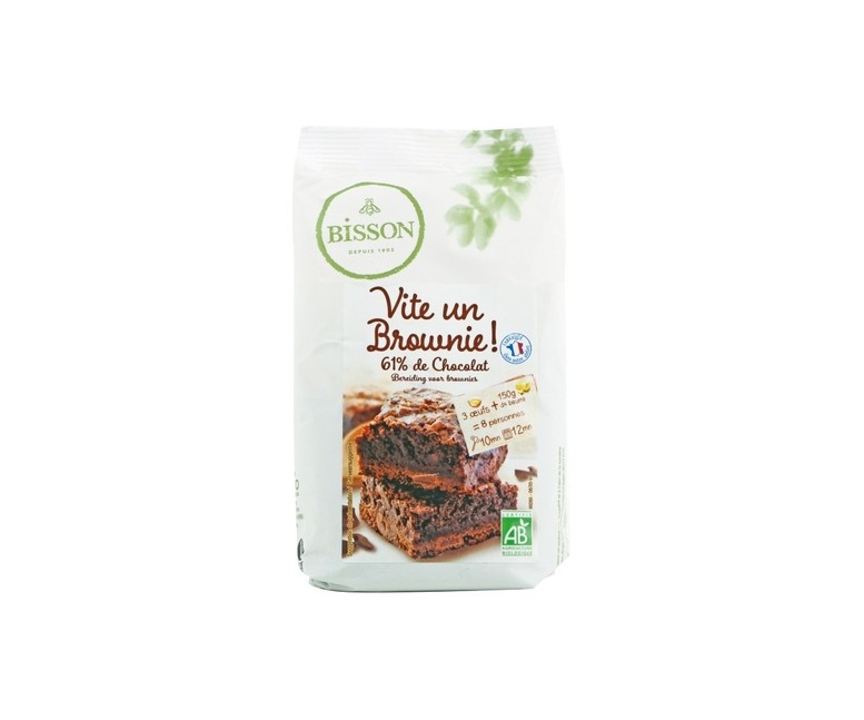 Brownie preparado en polvo 350 g Bisson