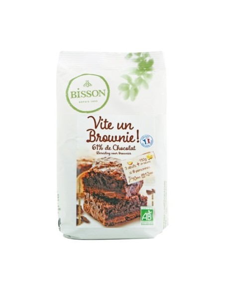 Brownie preparado en polvo 350 g Bisson