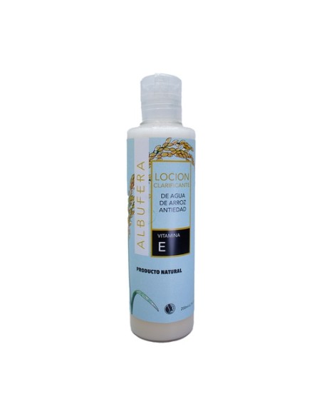 Loción facial clarificante de agua de arroz 200 ml LA ALBUFERA