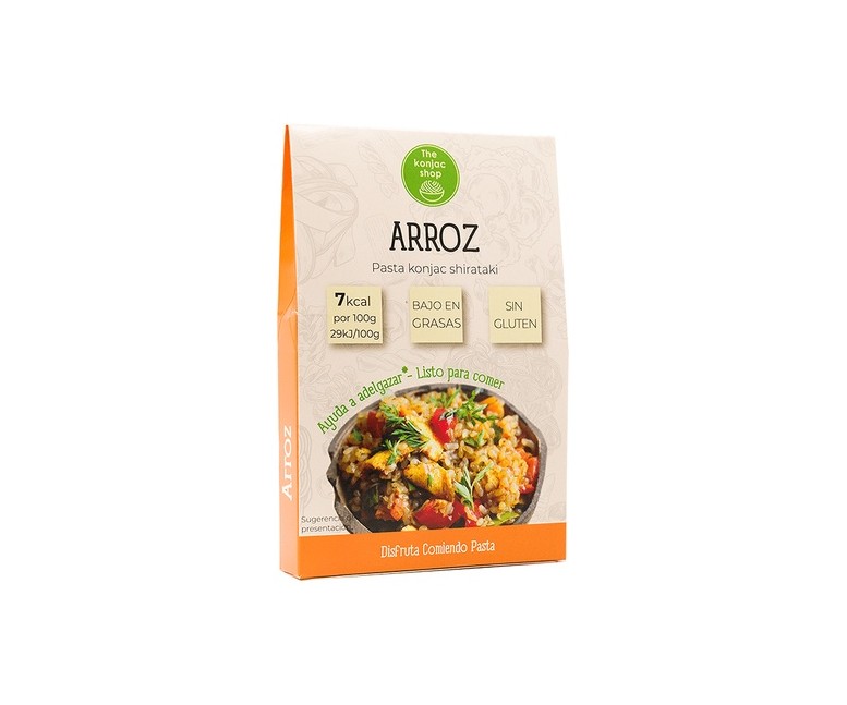 Arroz de konjac 200 g The Konjac Shop